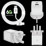 Radalifestyle QC 10 Fast Charger With Quick-Charge 25W & Type C Cable Included