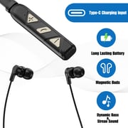 Radalifestyle Pro 6 Wireless Bluetooth Neckband In Ear-Buds With Dynamic Bass & Stereo