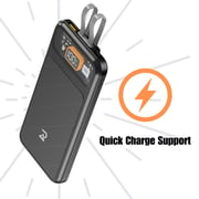 Radalifestyle Power 10 Fast Charging Power Bank 25W 10000mAh & Inbuilt Cable