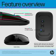 HP Dual Mode Wireless Mouse Black