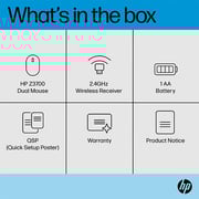 HP Dual Mode Wireless Mouse Black
