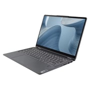 Lenovo IdeaPad Flex 5 14IAU7 2-in-1 Convertible (2022) Laptop - 12th Gen / Intel Core i5-1235U / 14inch WUXGA / 512GB SSD / 8GB RAM / Shared Intel Iris Xe Graphics / Windows 11 Home / English & Arabic Keyboard / Grey / Middle East Version - [82R700KLAX]