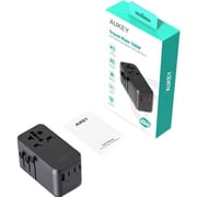 Aukey Universal Travel Adapter 100W Black