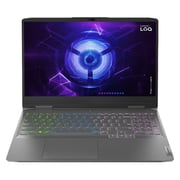 Lenovo LOQ 15IRH8 Gaming (2022) Laptop - 12th Gen / Intel Core i5-12450H / 15.6inch FHD / 512GB SSD / 8GB RAM / 6GB NVIDIA GeForce RTX 3050 Graphics / Windows 11 Home / English & Arabic Keyboard / Grey / Middle East Version - [82XV00N5AX]