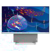 Lenovo Yoga AIO 7 27APH8 All-in-One (2023) Desktop - AMD Ryzen 7-7840HS / 27inch QHD / 1TB SSD / 32GB RAM / 6GB NVIDIA GeForce RTX 4050 Graphics / Windows 11 Home / English & Arabic Keyboard / Grey / Middle East Version - [F0HK0006AX]