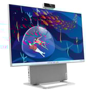Lenovo Yoga AIO 7 27APH8 All-in-One (2023) Desktop - AMD Ryzen 7-7840HS / 27inch QHD / 1TB SSD / 32GB RAM / 6GB NVIDIA GeForce RTX 4050 Graphics / Windows 11 Home / English & Arabic Keyboard / Grey / Middle East Version - [F0HK0006AX]