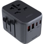 Aukey Universal Travel Adapter 35W Black