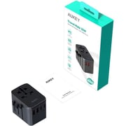 Aukey Universal Travel Adapter 35W Black