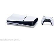 Sony Playstation 5 Slim Console (CD Version) 2023 White - International Version with Extra Controller