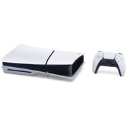 Sony Playstation 5 Slim Console (CD Version) 2023 White - International Version with Extra Controller