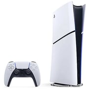 Sony PlayStation 5 Slim Console (Digital Version) White - International Version with Extra Controller