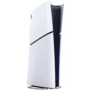 Sony PlayStation 5 Slim Console (Digital Version) White - International Version with Extra Controller