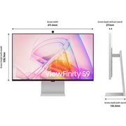Samsung LS27C902PAMXUE ViewFinity S9 IPS 5K Monitor 27inch