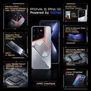 Tecno Pova 5 Pro 256GB Silver Fantasy 5G Smartphone