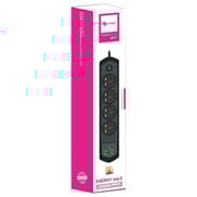 NYork Extension Socket 2m Black