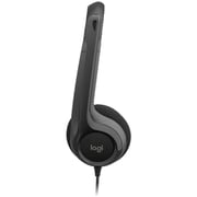 Logitech 981-000014 H390 Wired Over Ear Headset Black