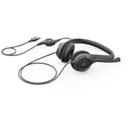 Logitech 981-000014 H390 Wired Over Ear Headset Black