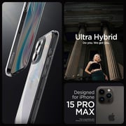 Spigen Ultra Hybrid Case Clear iPhone 15 Pro Max