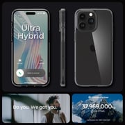 Spigen Ultra Hybrid Case Clear iPhone 15 Pro Max