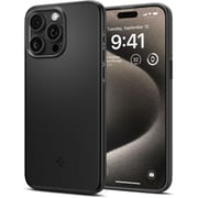 Spigen Thin Fit Case Black iPhone 15 Pro Max