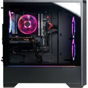 CyberPowerPC Tower (2022) Desktop PC - AMD Ryzen 5-5500 / 1TB SSD / 16GB RAM / 8GB NVIDIA GeForce RTX 3060 Graphics / Windows 11 Home / Black - [GMA5200BSTV9]