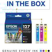 Epson 127 DuraBrite Ultra High-Yield Ink Cartridges 3-Pack - T127520-S