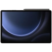 تابلت سامسونج جالاكسي تاب S9 FE+ SM-X610 - واي فاي، 128 جيجا، 8 جيجا، 12.4 بوصة، رمادي مع قلم S-Pen - الإصدار العالمي