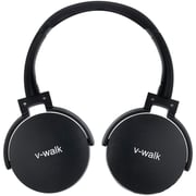 V Walk BT9523 Wireless On Ear Headset Black