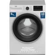 Beko 9kg Front Load Washing Machine, 1400 RPM, 15 Programs, SteamTherapy, White - WTV9314XW