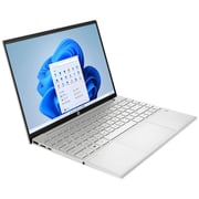 HP Pavilion Aero (2023) Laptop - AMD Ryzen 7-7735U / 13.3inch WUXGA / 1TB SSD / 16GB RAM / Shared AMD Radeon Graphics / Windows 11 Home / English & Arabic Keyboard / Natural Silver / Middle East Version - [13BE2006NE] + M24FW Monitor