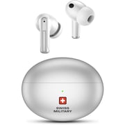 Swiss Military SM-TWS-VICTOR3-ANC Victor 3 True Wireless Earbuds Silver