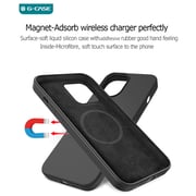 Maxguard Efficiente Series Silicone Magnetic Case Black iPhone 15 Pro
