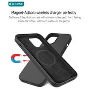 Maxguard Efficiente Series Silicone Magnetic Case Black iPhone 15 Pro Max