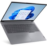 Lenovo ThinkBook 16 G6 IRL (2023) Laptop - 13th Gen / Intel Core i5-1335U / 16inch WUXGA / 512GB SSD / 8GB RAM / Shared Intel Iris Xe Graphics / Windows 11 Pro / English & Arabic Keyboard / Arctic Grey / Middle East Version - [21KH0019AX]