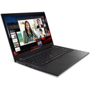 Lenovo ThinkPad T14s Gen 4 (2023) Laptop - 13th Gen / Intel Core i7-1355U / 14inch WUXGA / 1TB SSD / 16GB RAM / Shared Intel Iris Xe Graphics / Windows 11 Pro / English & Arabic Keyboard / Deep Black / Middle East Version - [21F60069GR]