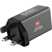 Swiss Military GaN II Charger 2m Black