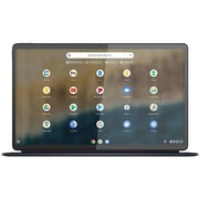Lenovo IP Duet 5 Chromebook 13Q7C6 2-in-1 Convertible Laptop - Qualcomm Snapdragon 7c / 13.3inch FHD / 128GB eMMC / 8GB RAM / Shared Qualcomm Adreno Graphics / ChromeOS / English Keyboard / Abyss Blue / International Version - [82QS001HUS}