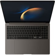 لابتوب سامسونج جالاكسي  بووك3 برو (2023) - الجيل الثالث عشر / انتل كور i7-1360P / 14 بوصة FHD / 512 جيجا SSD / 16 جيجا ذاكرة الوصول العشوائي / جرافيك انتل ايريس Xe مشتركة / ويندوز 11 هوم / لوحة مفاتيح باللغة الإنجليزية / الإصدار العالمي - [NP940XFG-KC2US]