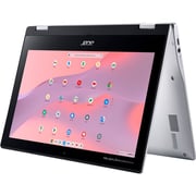 Acer Chromebook Spin 311 2-in-1 Convertible Laptop - MediaTek MT8183C / 11.6inch HD / 64GB eMMC / 4GB RAM / Shared MediaTek Graphics / Chrome OS / English Keyboard / Pure Silver / International Version - [CP311-3H-K5WQ]