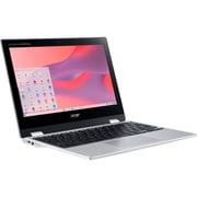 Acer Chromebook Spin 311 2-in-1 Convertible Laptop - MediaTek MT8183C / 11.6inch HD / 64GB eMMC / 4GB RAM / Shared MediaTek Graphics / Chrome OS / English Keyboard / Pure Silver / International Version - [CP311-3H-K5WQ]