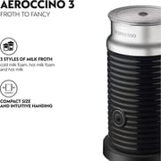 Nespresso Aeroccino 3 Milk Frother 3694EUBK