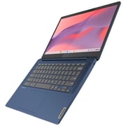 Lenovo IP Slim 3 Chrome 14M868 Laptop - MediaTek Kompanio 520 / 14inch FHD / 64GB eMMC / 4GB RAM / Shared ARM Mali-G52 2EE MC2 Graphics / Chrome OS / English Keyboard / Abyss Blue / International Version - [82XJ0000US]