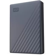 Western Digital My Passport Hard Drive USB3.2 4TB Grey WDBRMD0040BGY-WESN