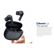 Xiaomi Redmi Buds 4 Active Bluetooth 5.3 Headphones Wireless Headphones Powerful Bass Intelligent Touch Control / Up to 28 Hours Battery Life / Black