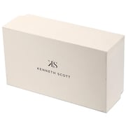 Kenneth Scott K23028-SLBB Men's Watch