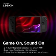 تابلت الألعاب المحمول لينيفو Legion Go 8APU1 ​​(2023) - أية إم دي رايزن Z1 Extreme / 8.8 بوصة WQXGA / 512 جيجا اس اس دي / 16 جيجا رام / جرافيك أية إم دي راديون المشتركة / ويندوز 11 هوم / أسود - [83E10030AX]