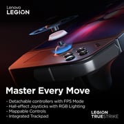 تابلت الألعاب المحمول لينيفو Legion Go 8APU1 ​​(2023) - أية إم دي رايزن Z1 Extreme / 8.8 بوصة WQXGA / 512 جيجا اس اس دي / 16 جيجا رام / جرافيك أية إم دي راديون المشتركة / ويندوز 11 هوم / أسود - [83E10030AX]