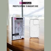 Pro Style Magsafe Case Clear iPhone 15 Plus