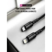 Pro Style Lightning To USB-C Cable 1.2m Black
