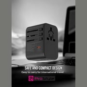 Pro Style Universal Travel Charger 20W Black